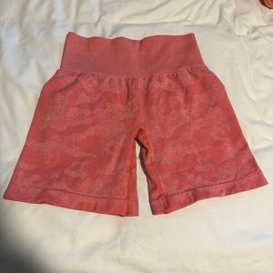 NVGTN Coral Camo Shorts